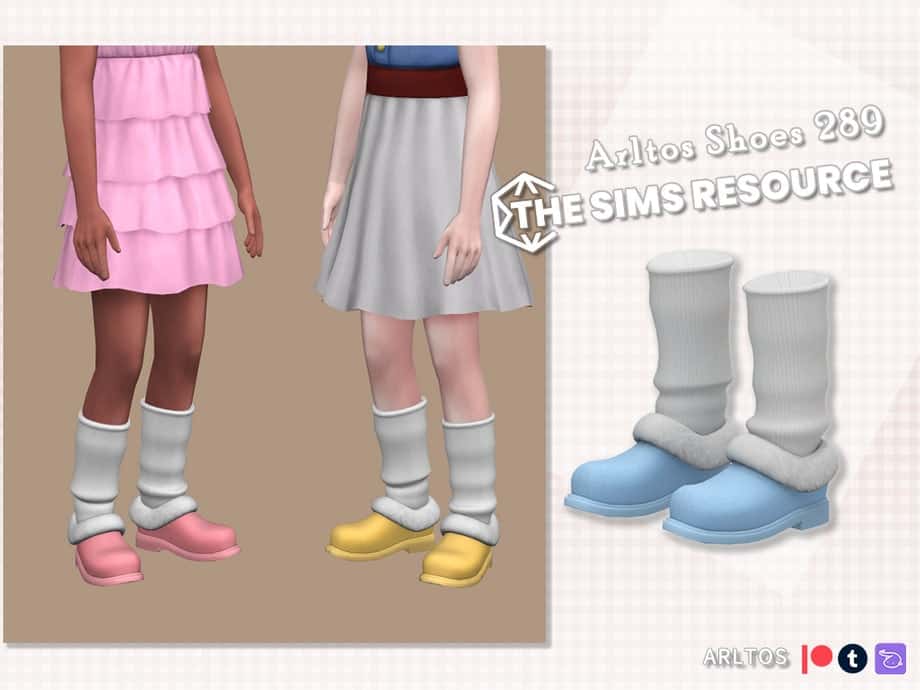 Winter Shoes With Socks