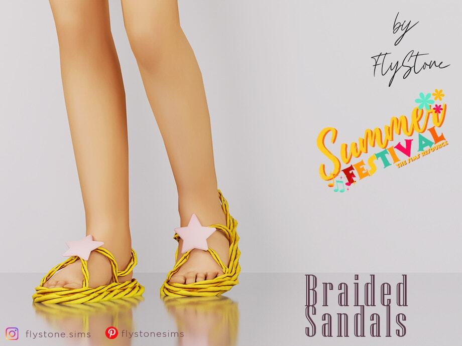 Child Braided Sandals