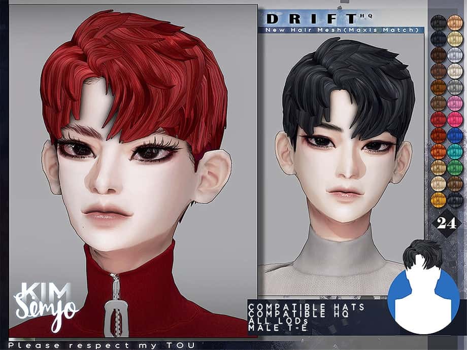Drift Male Hairstyle