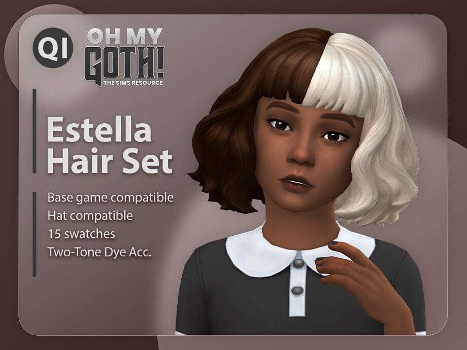 Oh My Goth Estella Hair Set