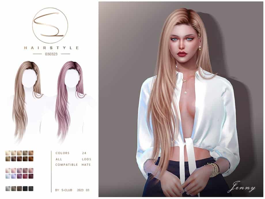 Long Straight Hairstyle