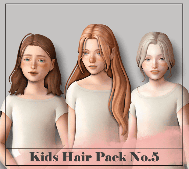 Kids Hair Pack No. 5