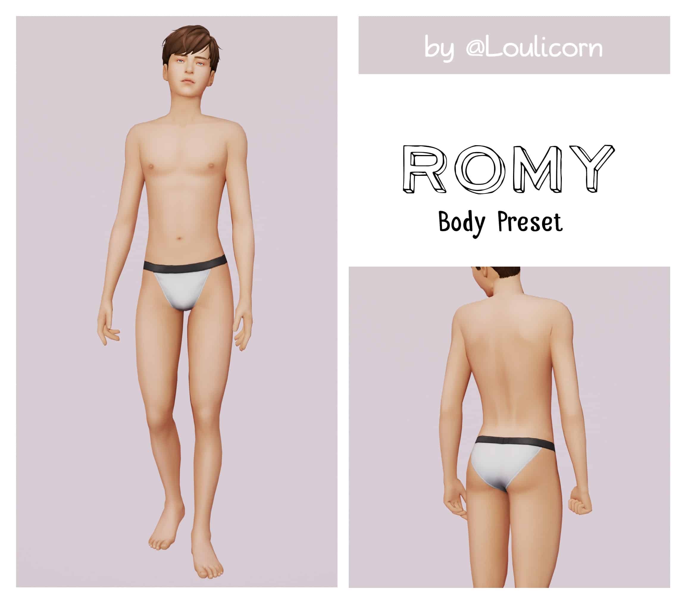 Loulicorn Romy Body Preset