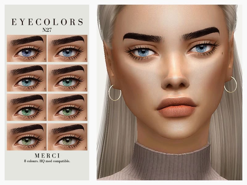 Eye colors N27