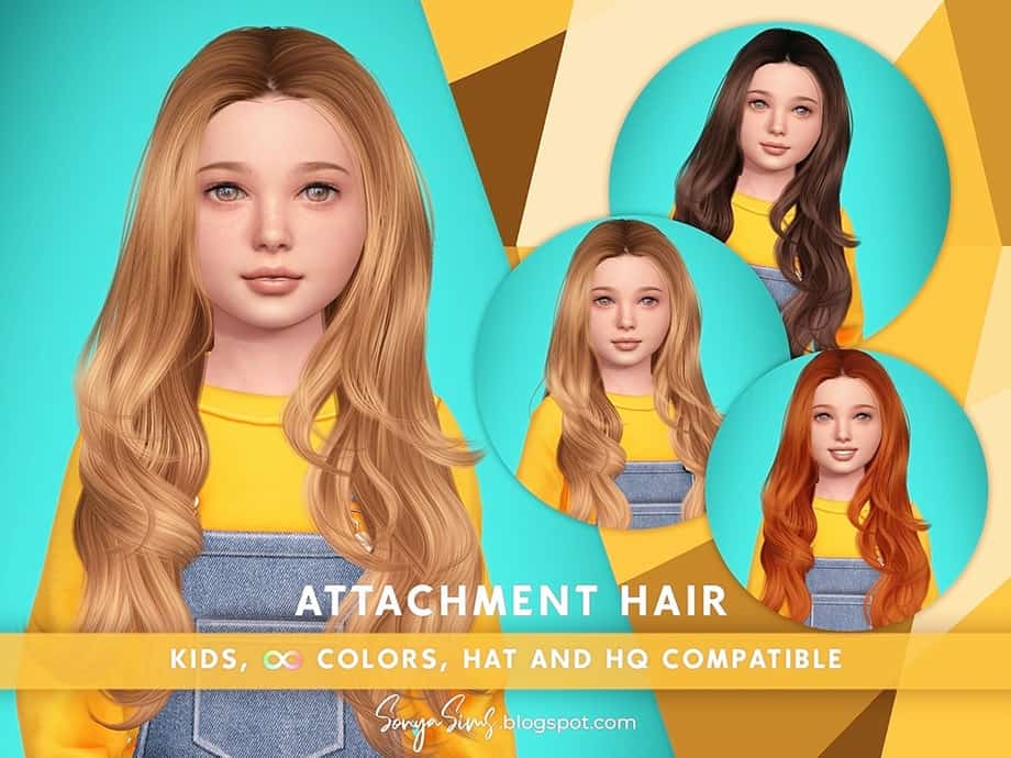 Attachment Hair Kids