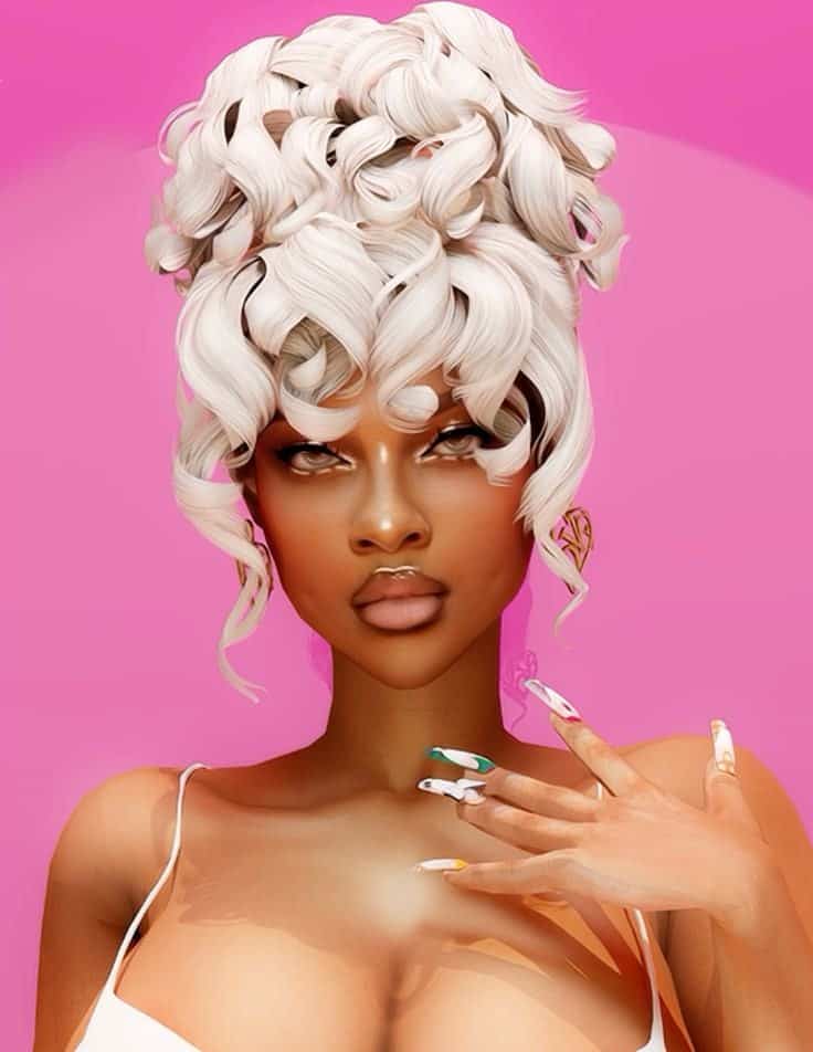 Frizzled Updo