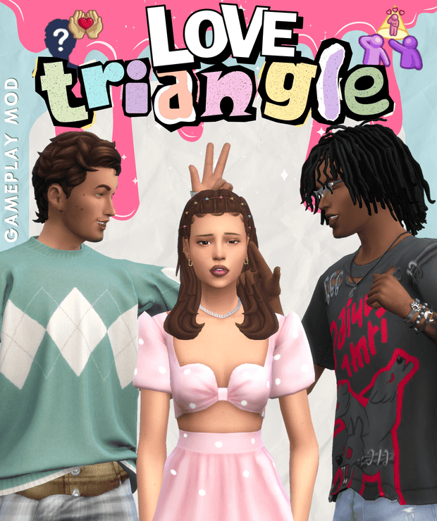 Love Triangle Mod for Sims 4