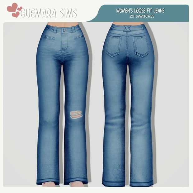 Women’s Loose Fit Jeans