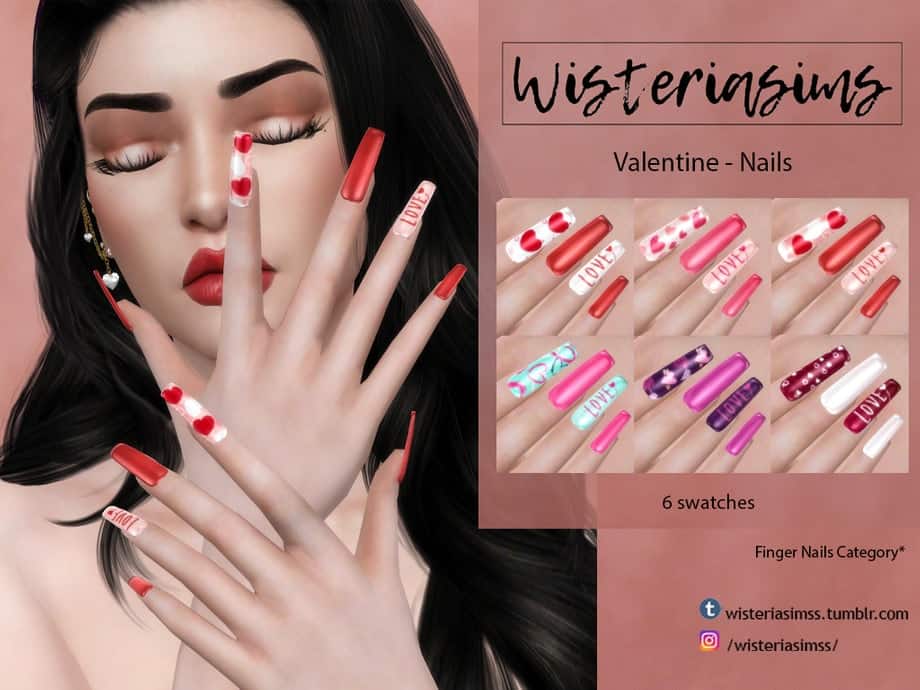 Valentine Nails