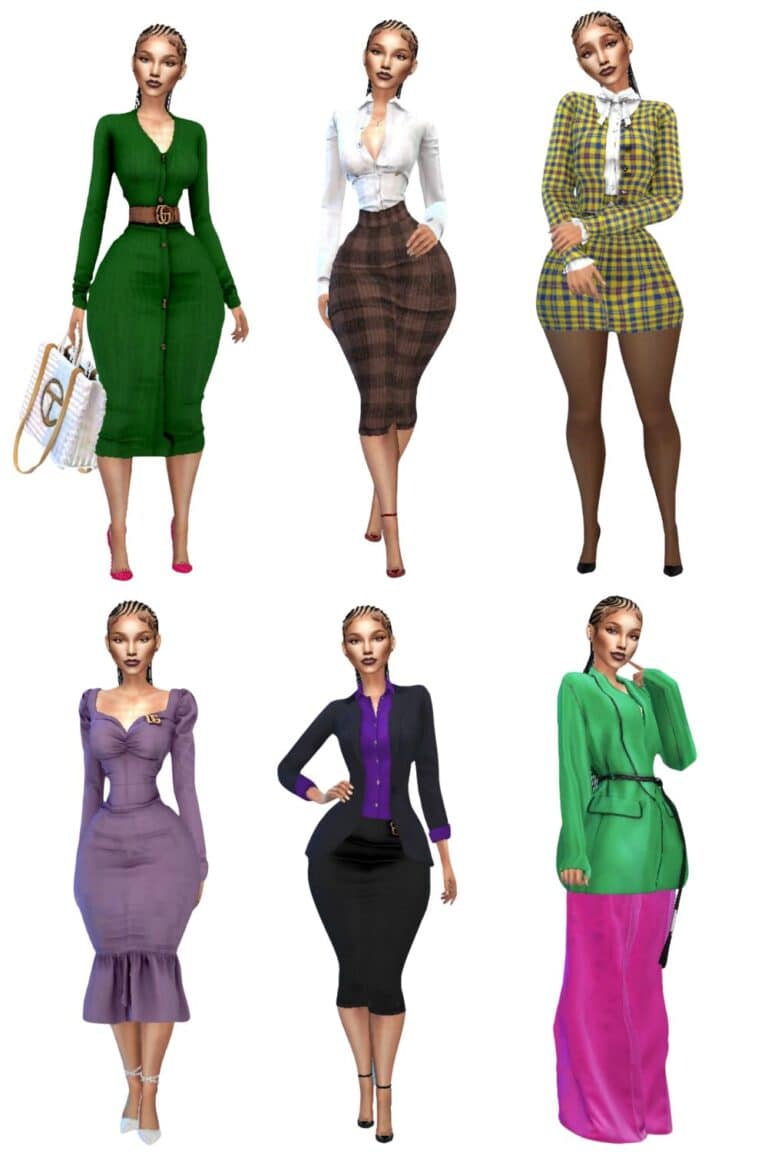 Zippered green fitted midi dress with long sleeves and waist belt, perfect for upscale occasions.