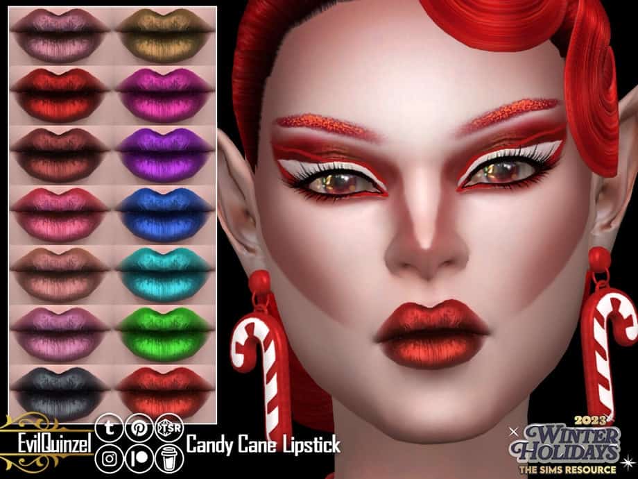 Candy Cane Lipstick