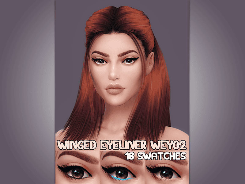 Winged Eyeliner