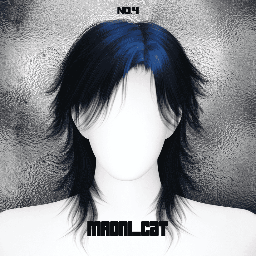 Hair No. 4 Mullet Hair