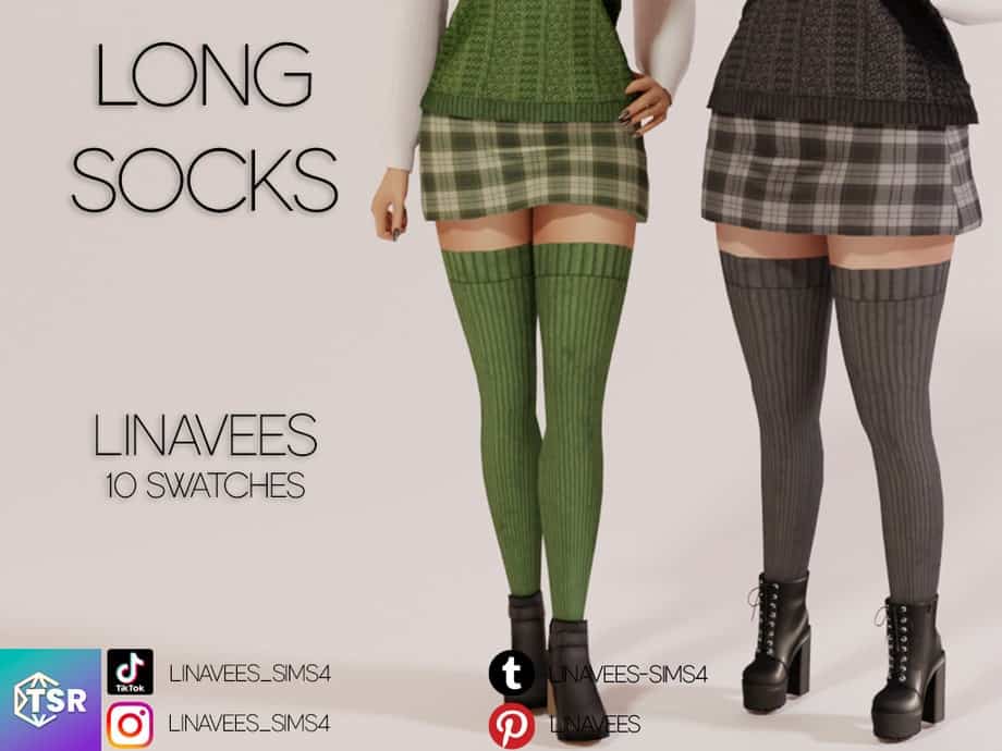 Ariel Long Socks
