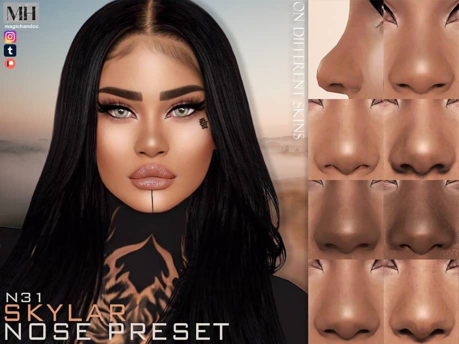 Skylar Nose Preset