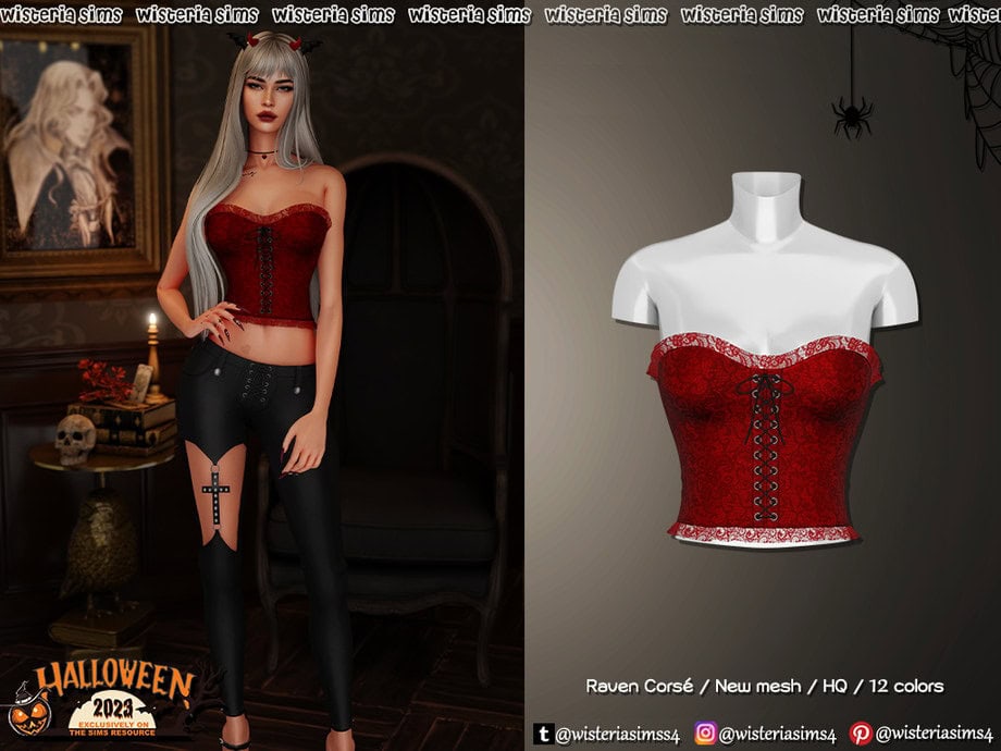 Raven Corset