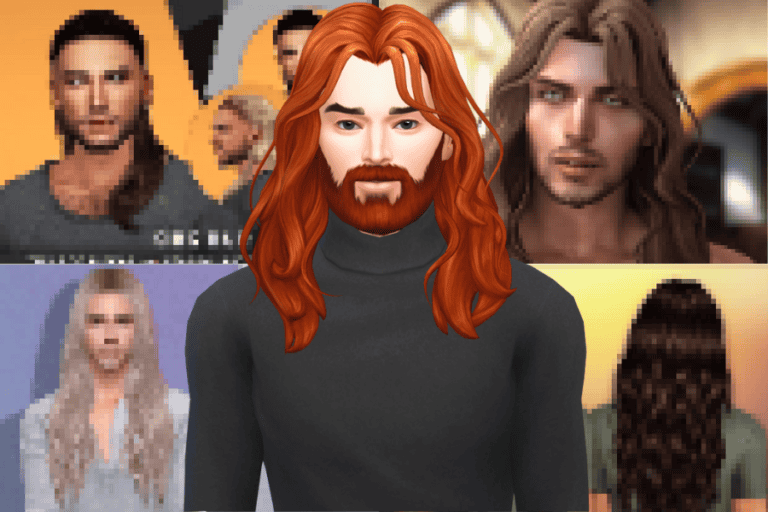 Red-haired animated avatar with beard, showcasing popular virtual character customization styles for gaming and social media profiles.