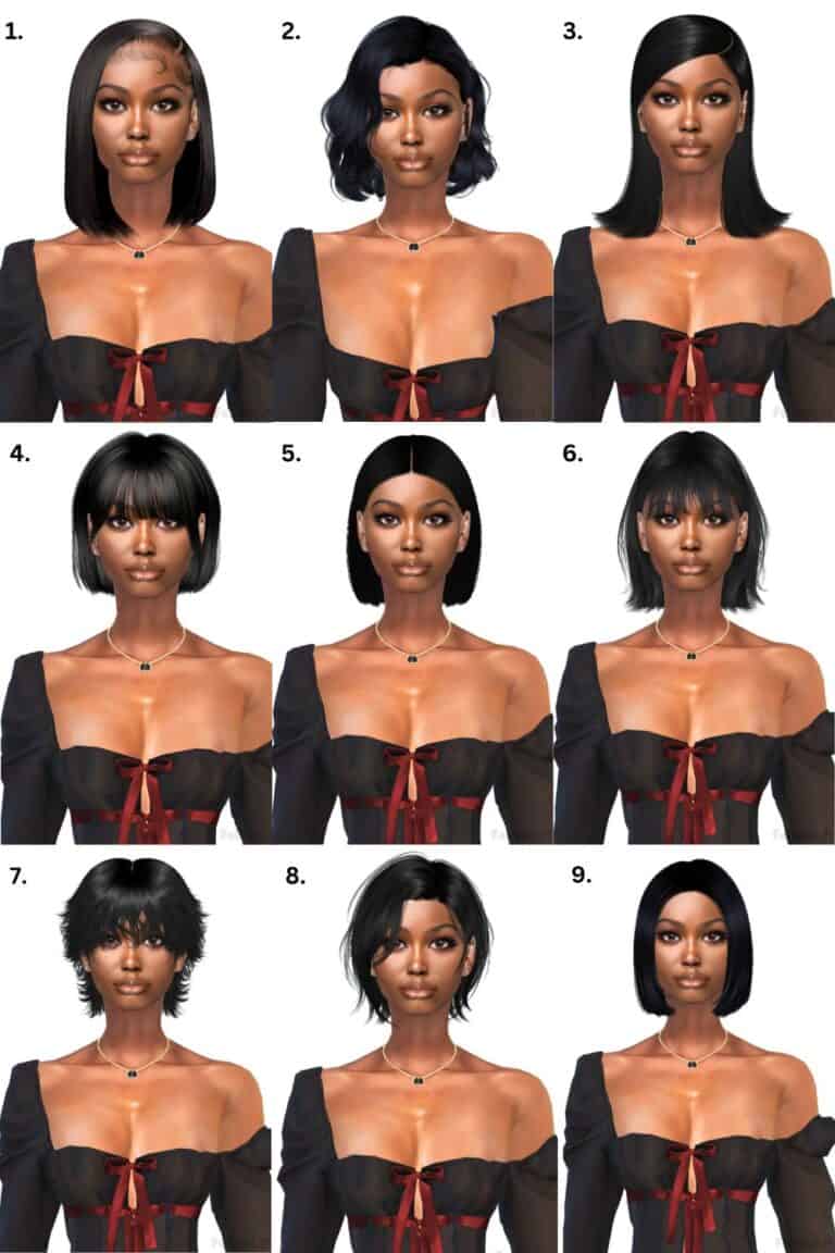 AI-generated short hairstyles on women showcasing diverse looks and textures, ideal for modern fashion and beauty enthusiasts. Perfect hairstyle inspiration for beauty and hair transformation.