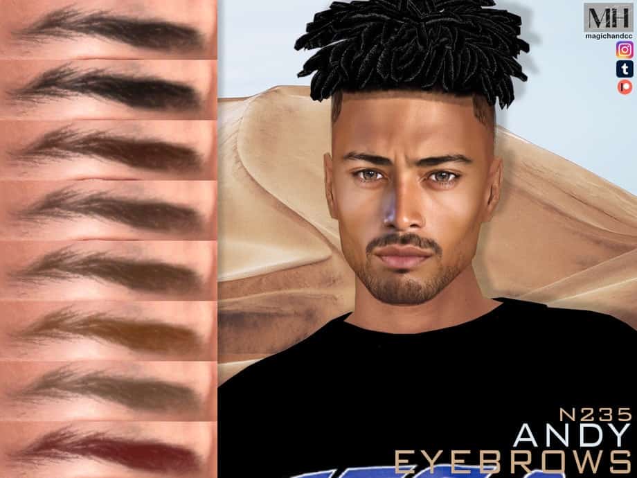 Andy Eyebrows N235