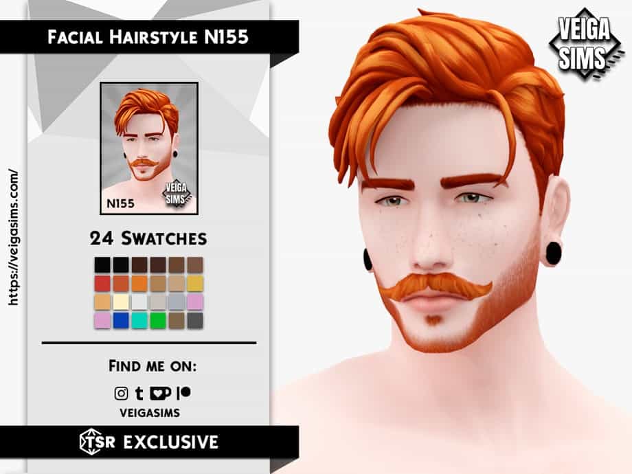 Facial Hair Style N155