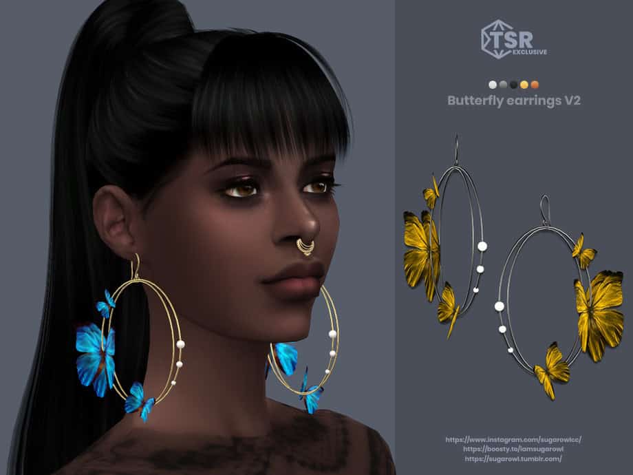 Butterfly Earrings V2