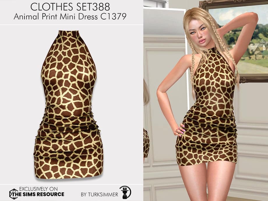 Animal Print Dress