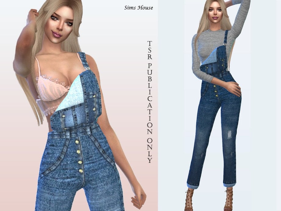 Women’s Denim Overalls