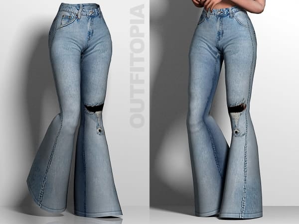 Disco Heaven Denim Pants