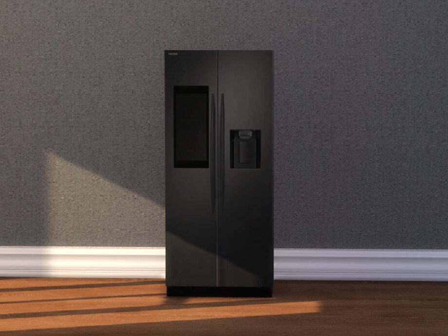 New York Christmas Refrigerator