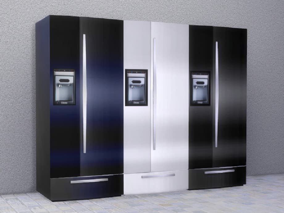 The Midnight Hour Fitted Fridge
