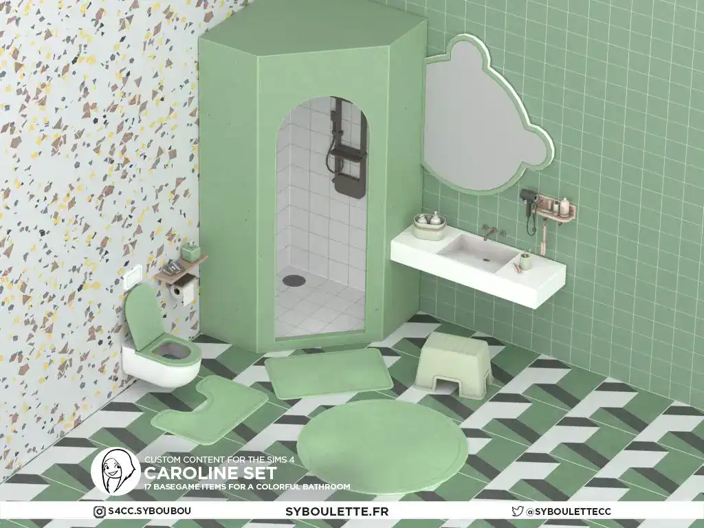 Caroline Corner Shower