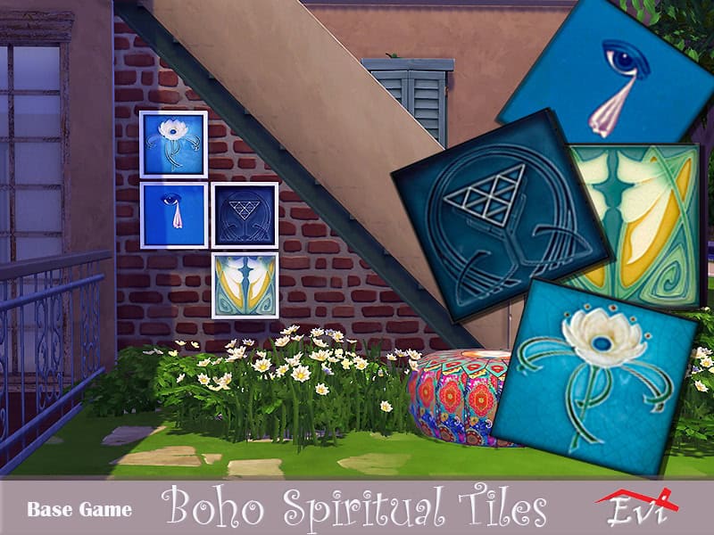 Boho Spiritual Tiles