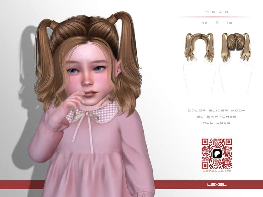 Asya Toddler Hairstyle