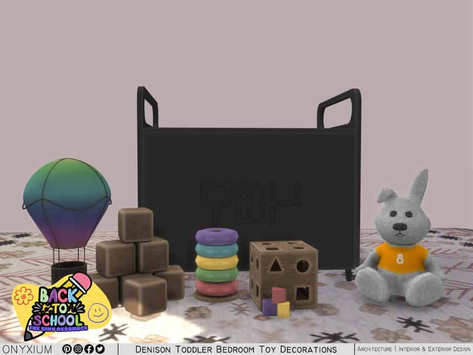 Denison Toddler Bedroom Toy Decorations