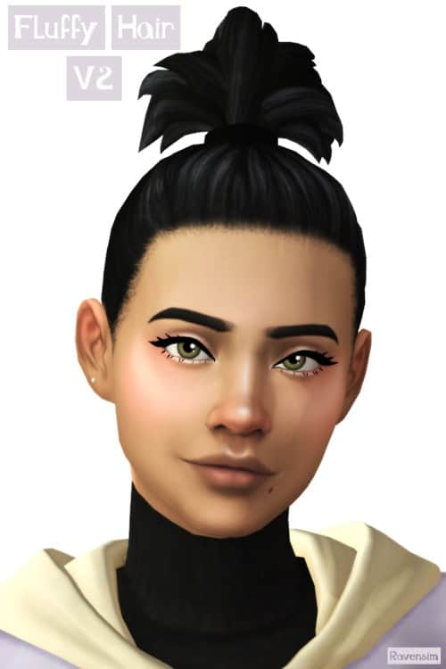 Fluffy Ponytail