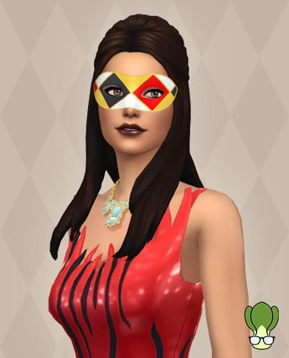 Venetian Mask Columbina