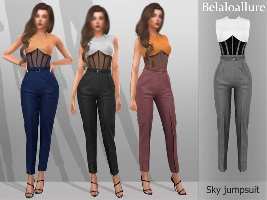 Belaloallure Sky Jumpsuit