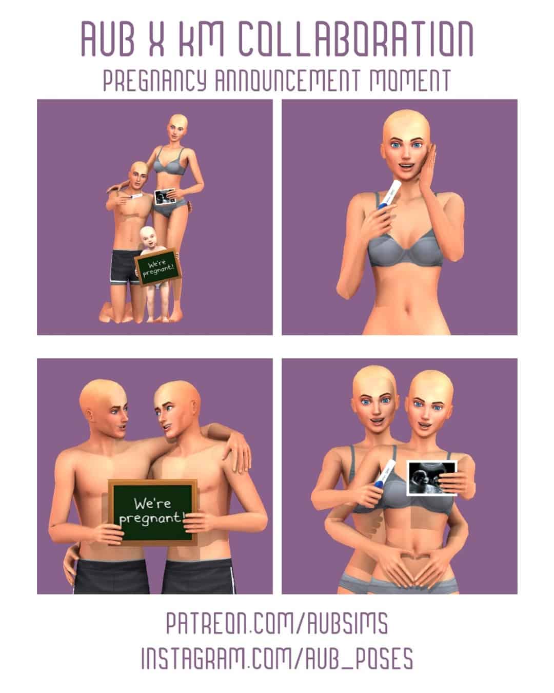 Pregnancy Announcement Moment