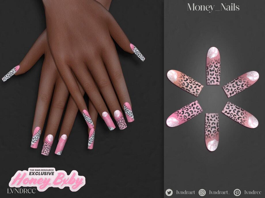 Honey Bxby Money Nails