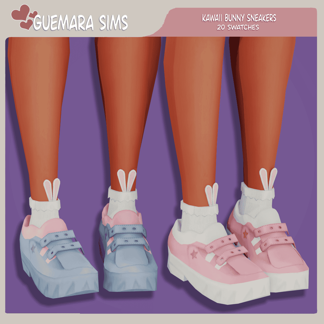 Kawaii Bunny Sneakers