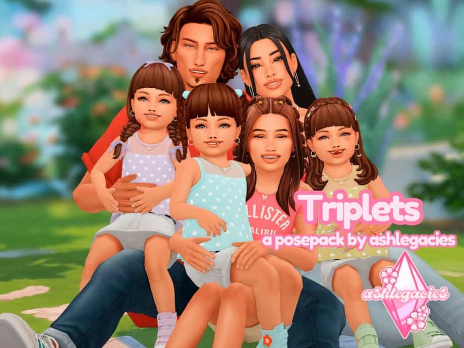 Triplets Pose Pack