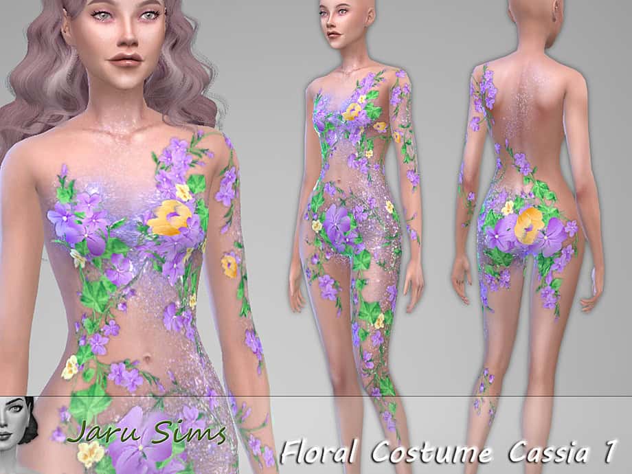 Floral Costume Cassia 1