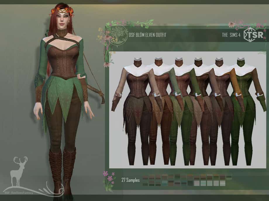 Blom Elven Outfit