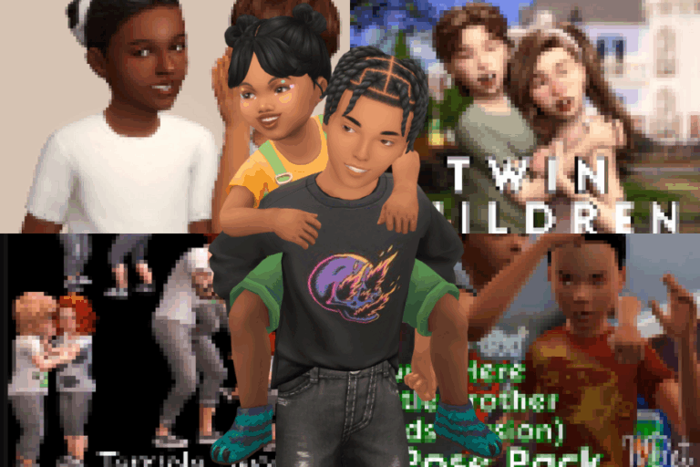 AI-generated children characters with diverse appearances and playful expressions, emphasizing family and child-related themes for engaging visual content.