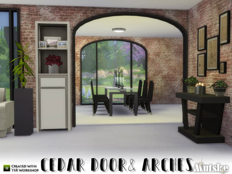 Cedar Doors and Arches