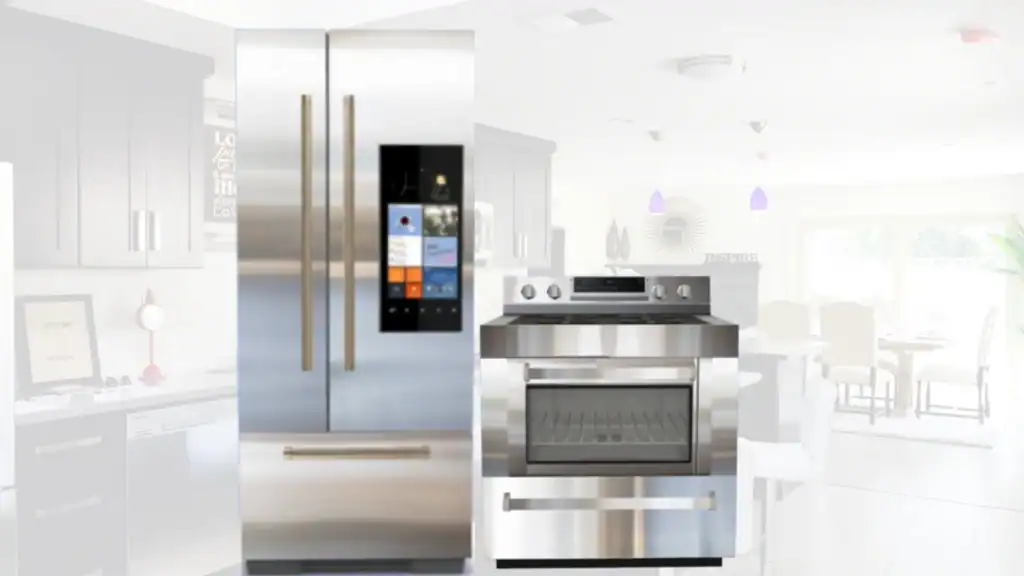 Stainless Steel Fridge and Stove