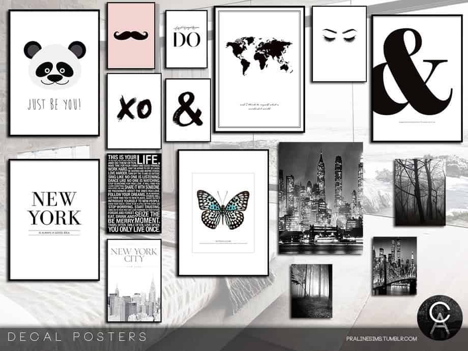 Decal Posters