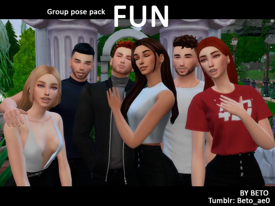 Fun Group Pose Pack