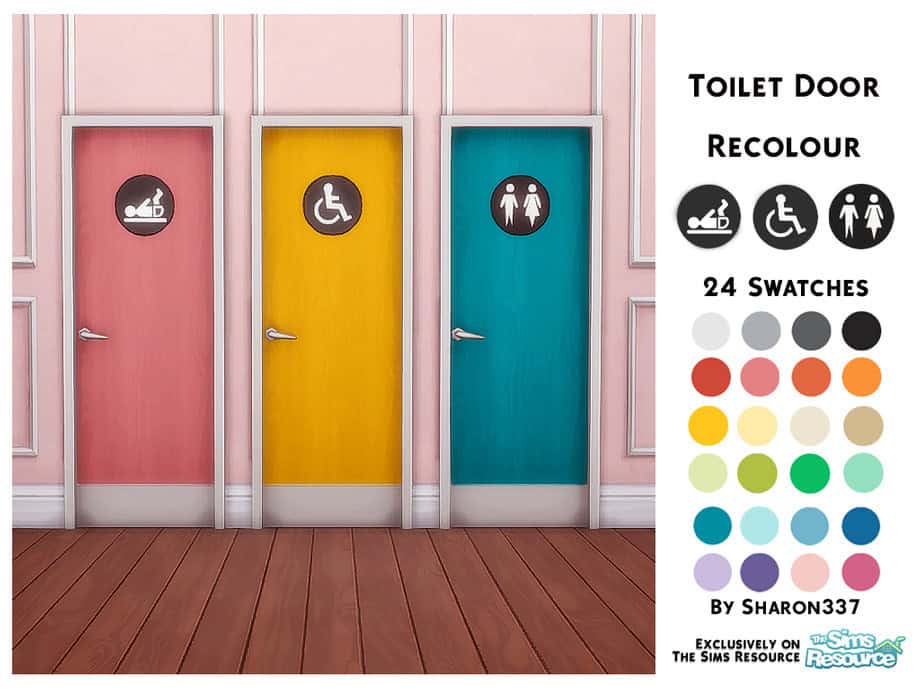 Toilet Door Recolor