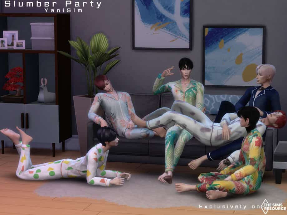 Slumber Party Pose Pack